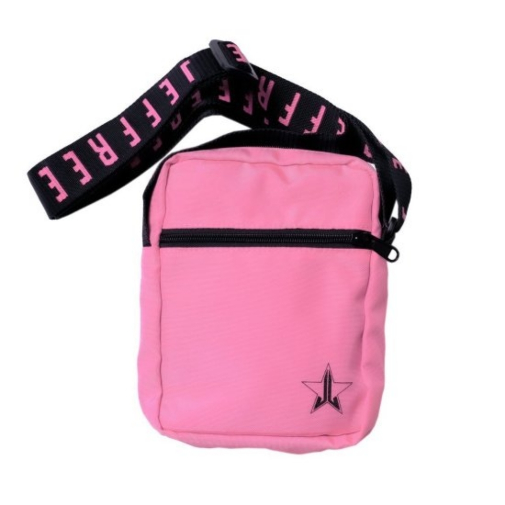 Jeffree Star Baby Pink Side Bag and Hat